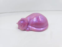 Sleeping Cat - Pink/Purple