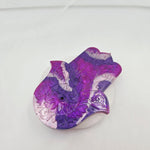 Resin Incense Holder - Purple Mix