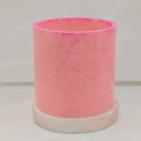Large Resin Pen Holder - Pink Glitter
