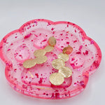 Resin Paw Trinket Tray - Pink