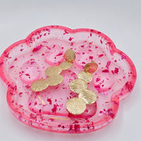 Resin Paw Trinket Tray - Pink