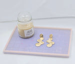 Pretty Resin Tray - Pink/Purple