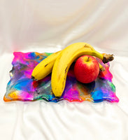 Resin Serving Board - Rainbow Bright