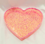 Resin Heart Tray - Velveteen Love