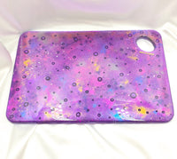 Resin Serving Board - Purple/Colour Change