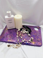 Resin Serving Board - Purple/Colour Change