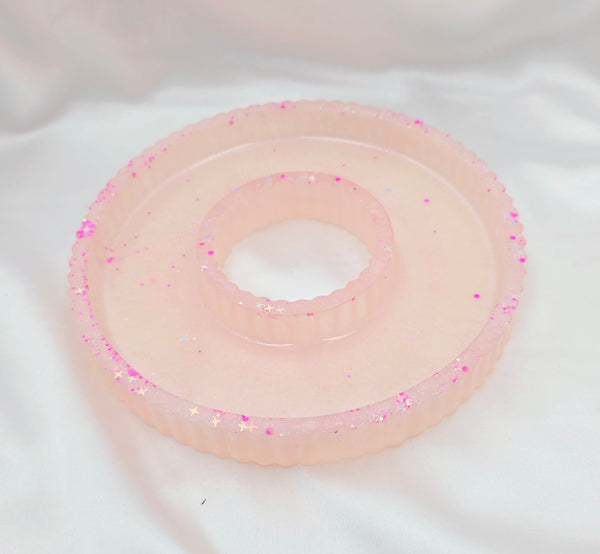 Resin Trinket Tray Round - Velveteen Magic