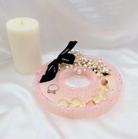 Resin Trinket Tray Round - Velveteen Magic