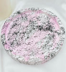 Casting Resin Trinket Tray - Pink/White/Marble