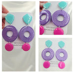 Calista Resin Statement Earrings