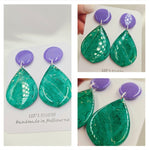 Aarya Drop Resin Earrings