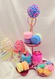 Resin Two Tier Tray Stand - Bliss
