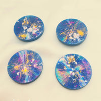 Holographic 4cm Magnets