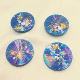 Holographic 4cm Magnets