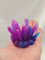 Desk Décor Resin Crystal Cluster - Pink/Blue