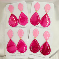 Jess Drop Resin Earrings