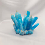 Desk Décor Resin Crystal Cluster - Blue/Gold