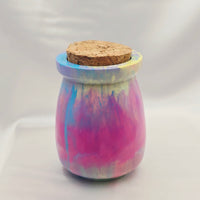 Resin Pen Holder Jar - Pink/Purple/Yellow/Blue