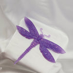 Dragonfly Wall Art - Purple