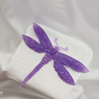 Dragonfly Wall Art - Purple