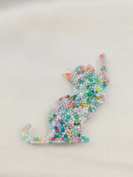 #10 Sprinkle Cat Magnet