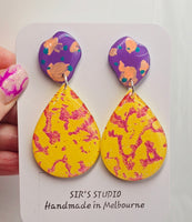 Harriet Resin Drop Earrings