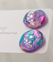 Polly Resin Stud Earrings