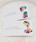Maddie Resin Stud Earrings