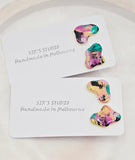 Maddie Resin Stud Earrings