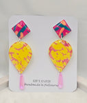 Evolet Drop Resin Earrings