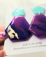 Rachel Resin Drop Earrings
