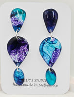 Sereen Dangle Resin Earrings