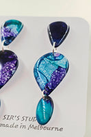 Sereen Dangle Resin Earrings