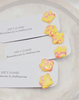 Harriet Stud Resin Earrings