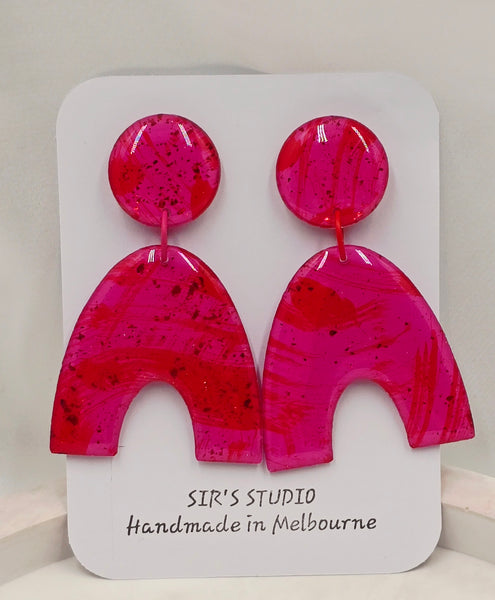 Carrie Resin Drop Earrings