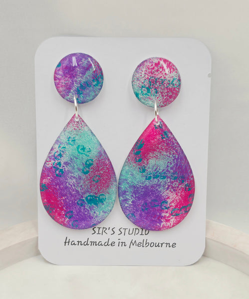 Abey Drop Resin Earrings