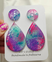 Abey Drop Resin Earrings