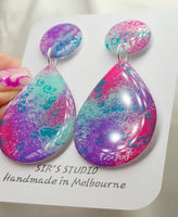 Abey Drop Resin Earrings