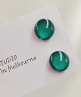 Bianca Resin Mini Stud Earrings