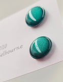 Bianca Resin Mini Stud Earrings