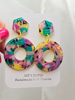 Lulu Dangle Resin Earrings