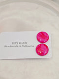 Carrie Resin Large Stud Earrings