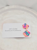 Caroline Resin Stud Earrings