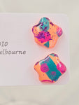 Caroline Resin Stud Earrings