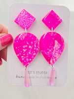 Razzle Dangle Resin Earrings
