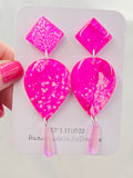 Razzle Dangle Resin Earrings