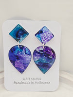 Claire Drop Resin Earrings
