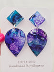 Claire Drop Resin Earrings
