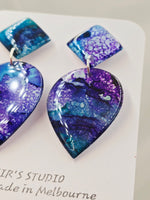 Claire Drop Resin Earrings