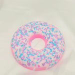 Resin Donut Coaster - White/Pink/Sprinkles